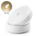 360° Motion Sensor LED Night Light Rechargeable Indoor Closet Cabinet Wall Lamp