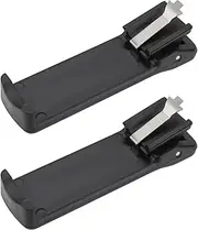 ECSiNG 2Pcs Radio Belt Clip Walkie Talkie Back Clip NTN8266B NTN8266 Compatible with Motorola XTS3000 XTS5000 APX6000 APX7000 Black