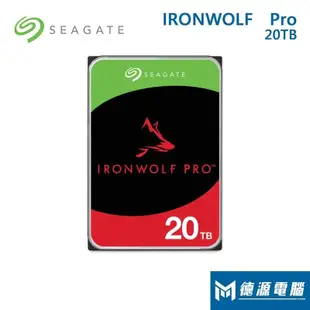 Seagate希捷【那嘶狼 PRO】20TB (ST20000NT001) NAS/3.5吋硬碟HDD