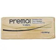 Sculpey Premo Modelling Clay Ecru 454g