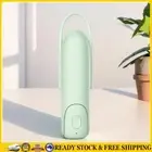 Handheld Fan Rechargeable 3 Speeds Mini Fan with Power Bank Flashlight (Green) .