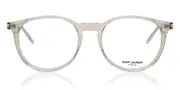 Saint Laurent SL 106 010 Men's Glasses Clear Size 50 - Private Health Rebate - Blue Light Block Available