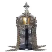 Medieval Emperor Battle Helmet Sultan Helmet Knight Warrior Helmet