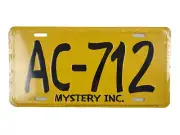 AC-712 Mystery Inc. Van Scooby Doo License Plate Metal Novelty Auto Truck Yellow