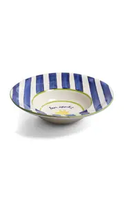 [Casa Hermana] Loulou Blue Pasta Plate Set-Of-Four
