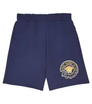 [Versace Kids] Versace Kids Medusa cotton jersey shorts Y 14 blue