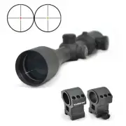 Visionking 3-9x44 Rifle scope Riflescope Hunting Tactical 223 W/ Picatinny Rings