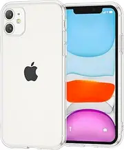 Clear Case for iPhone 11 Case, Shockproof Thin Cover, Yellowing-Resistant Slim Transparent TPU Anti-Scratch Case Cover for iPhone 11