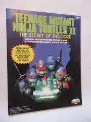TMNT II th secret of the ooze sticker album