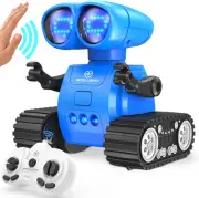 TOY Life Rechargeable Remote Control Robot Toys with Auto-Demonstration, Music &
