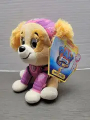 NEW PAW PATROL The Movie STELLA Skye Stuffed Animal Plush Dog 6”
