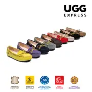 EVERAU® Women Moccasin Slippers Classic Lace Summer Ladies Flat Non-Slip Shoes