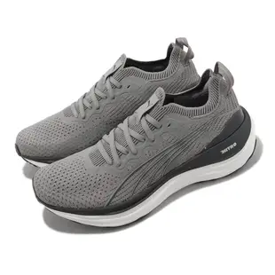 Puma 慢跑鞋 ForeverRun Nitro Knit 灰 氮氣中底 男鞋 回彈避震【ACS】 37913903