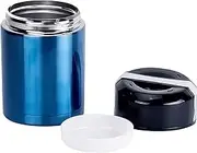 Mengshen Large Insulated Food Jar Vacuum Insulated for Cooking 35 oz, Stainless Steel Interior Leak Proof Soup Jar & Food Storage Container Blue
