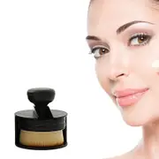 Seamless Foundation Makeup Brush Soft Makeup Brush Cream Loose Powder Brush with Holder