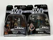 Princess Leia as Boushh Bib Fortuna Saga Action Figure LOT Jabba's Palace ROTJ