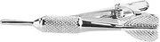 [iSpchen] Tie Clips Silver Tie Clips Dart Shape Tie Clip for Normal Tie Stainless Steel Tie Clip, Silver, Reusable, onesize, stainless steel, 1