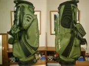 Travis Mathews for Athletes w/ Handles Synthetic Material Stand Golf Bag DGRN