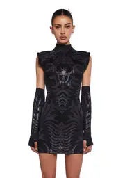 [Club Exx] Circuit Culture Mini Dress