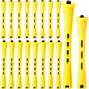 48 Pcs Hair Perm Rods Plastic Cold Wave Perming Rods Hair Rollers Curlers