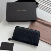 在飛比找蝦皮購物優惠-「現貨」BOTTEGA VENETA BV 經典編織款 拉鍊