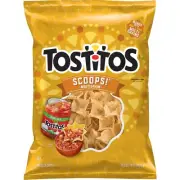 Tostitos SCOOPS! MULTIGRAIN Tortilla Chips, 205g (1 Bag)