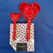 NEW Valentine MEASURING CUP & SPOON SET 8 Piece Teaspoon Tablespoon Kitchen