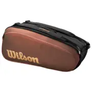 Wilson Super Tour Pro Staff V14 Squash Tennis 9 Racquet Bag
