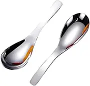 Tea Spoon Dessert Spoons 5pcs 304 Stainless Steel Spoons Dinner Spoon Spoons Thickened Coffee Spoon Dessert Spoon Kitchen Tableware Set B- Spoons 5pcs
