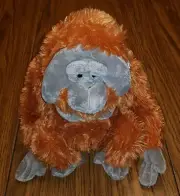 Wild Republic Alpha Male Elder Orangutan Monkey Stuffed Animal Plush Toy NEW
