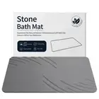 Stone Bath Mat Diatomaceous Earth Shower Mat Non-Slip Super Absorbent Diatomi...