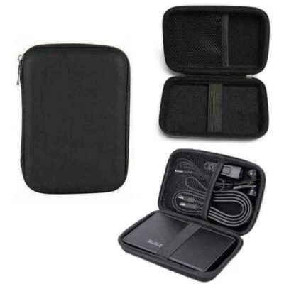 USB External HDD Hard Drive Disk Hard Case Bag Carry Cover Pouch New 2 Case X8T2