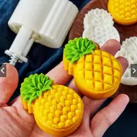 在飛比找蝦皮購物優惠-【水蘋果烘焙材料】月餅模 3D 立體 50g 鳳梨造型 鳳梨