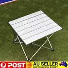 Foldable Picnic Table Aluminum Alloy Multifunctional for Garden Party Picnic BBQ