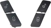 Car Interior Door Lock Unlock Opening Switch Button, for Benz, C GLK E GLE Class C204 W212 W207 W166 W176 2048706410 2049058402 Car Door Unlock Switch(A Pair)