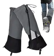 [Generic] Waterproof Adjustable Leg Gaiters - Shoe Gaiters for Men Women - Adjustable Breathable Shoe Gaiters for Hunting, Shovel Snow, Snowshoeing
