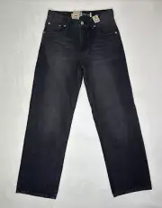 Levi’s Silver Tab Boys 16 Reg W28 x L30 Black Stay Loose NWT