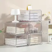 Drawer-type Refrigerator Storage Box Stackable Desktop Storage Box