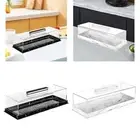 Bread Box Bread Bin Transparent Food Storage Container,Refrigerator Fresh