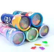 6 PCS Kaleidoscope Novelty Toy(7.48in*1.69in), Classic Kaleidoscope Toy,Kaleidoscope Educational Toys, School Classroom Prizes for Children, Birthday Boys and Girls (Random Style)
