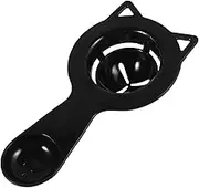 NAMOARLY Egg White Filter Yolk Separator Egg Cooking Tools Yolk White Separator Tool Black Pp