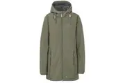 Trespass Womens/Ladies Kristen Longer Length Hooded Waterproof Jacket (Moss) - UTTP4195