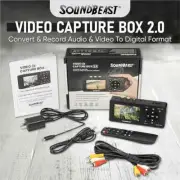 Video Capture Box 2.0 - Record Video & Audio from VCR, VHS, AV, RCA, S-Video, Hi