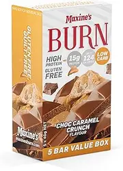 Maxine's Burn Bar 5 x 40g Caramel Crunch