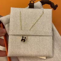 在飛比找PopChill優惠-[二手] Hermès 全新 mini pop h 項鍊 黑