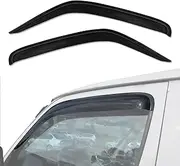 AUSGO Weathershields Compatible with Toyota Hiace 1990-2005, Weather Shields Window Visors Wind Deflectors Sun Rain Guard 2PCS Set