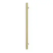 Radiant Vertical Single Heated Towel Bar 40mm X 950mm Light Gold (Top or Botton Wiring) LG-VTR-950