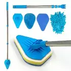 Bathroom Mop Bath Shower Screen Tile Cleaning Kit Floor Cleaner Tool Scrubber