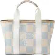Jun & Lopez ERX45150 Checkered Print Cart Bag
