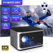Android 11 Smart Projector Native 1080P FHD 580 ANSI WiFi 6 BT5.0 4K Support
